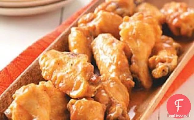 Ali di pollo in acero piccante