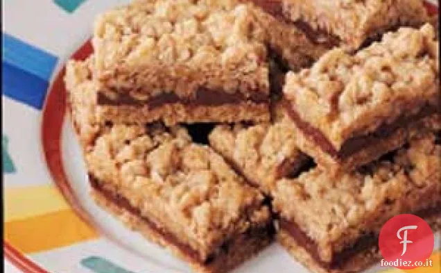 Barrette di cioccolato al caramello