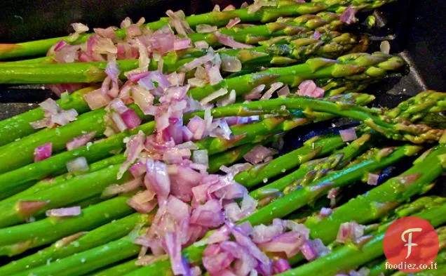 Asparagi Arrostiti con Scalogno