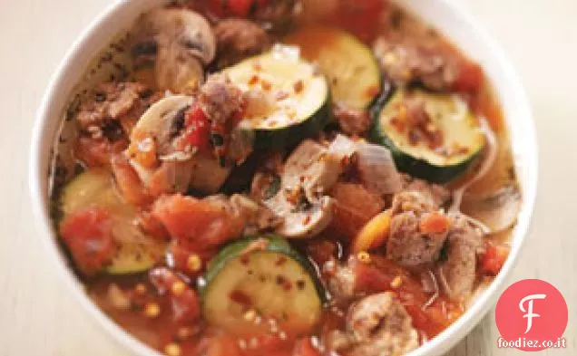 Salsiccia Pizza Zuppa