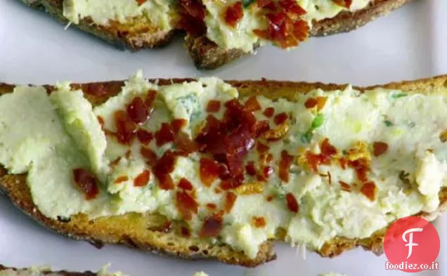 Crostini di Carciofi e Fagioli