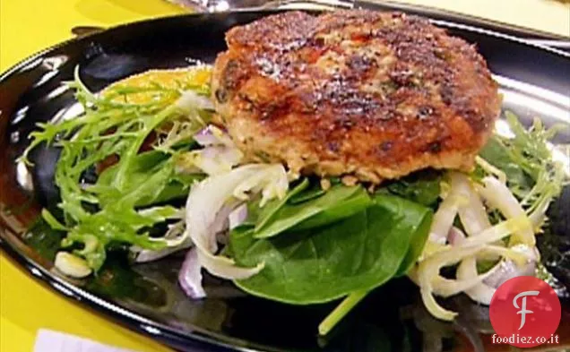 Salmone Torte Insalata