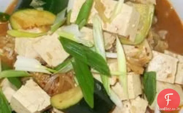 Zuppa di cagliata di fagioli coreani (Miso)