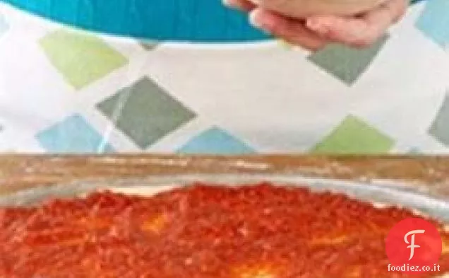 Perfetto parmigiano pasta della pizza