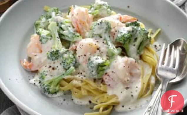 Broccoli Gamberetti Alfredo