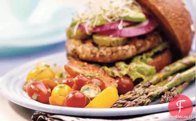 Asparagi arrostiti con Vinaigrette all'arancia