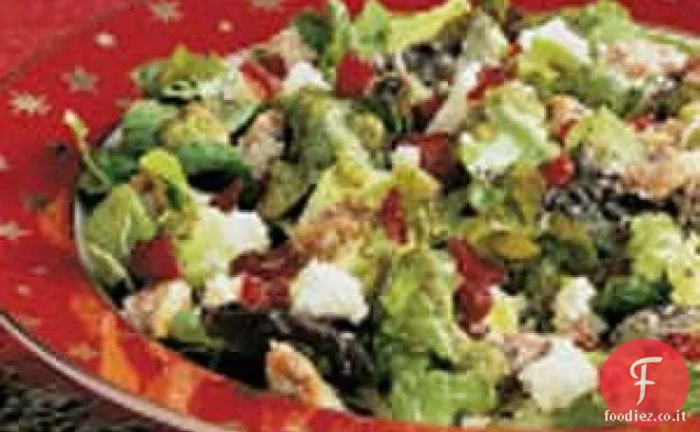 Insalata gettata festiva
