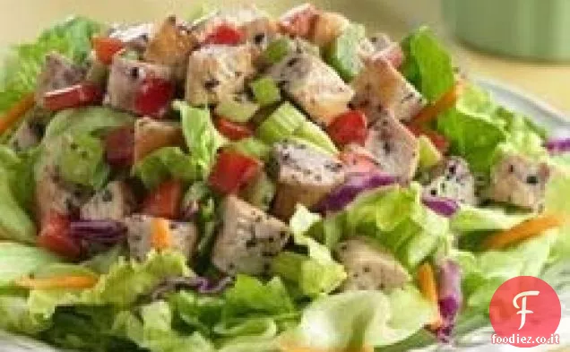 Insalata di pollo al limone e mirtillo