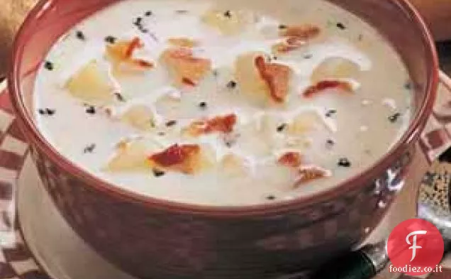 Zuppa di patate al parmigiano