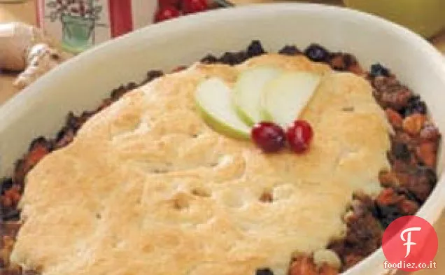 Potpie di maiale speziato