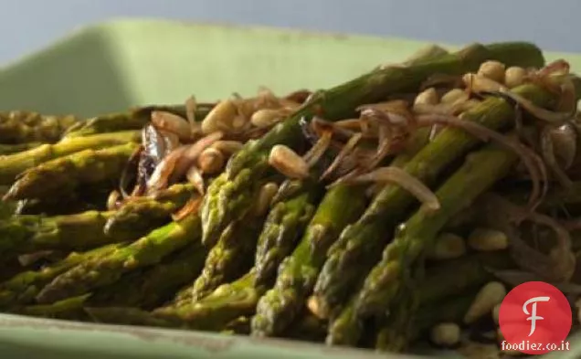 Asparagi Arrostiti con Pinoli Ricetta