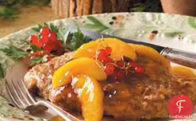 Pollo Pecan con Chutney