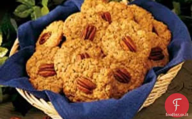 Biscotti di avena di cocco