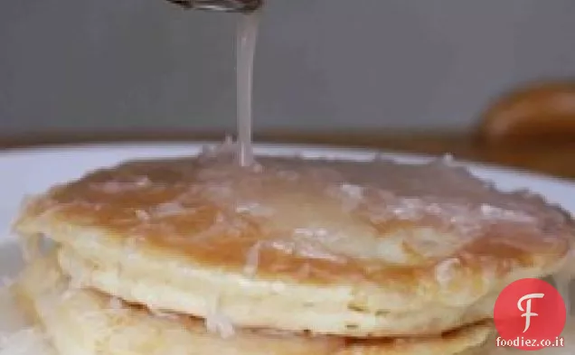 Sciroppo di pancake al cocco