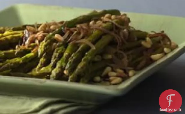 Asparagi Arrostiti con Pinoli