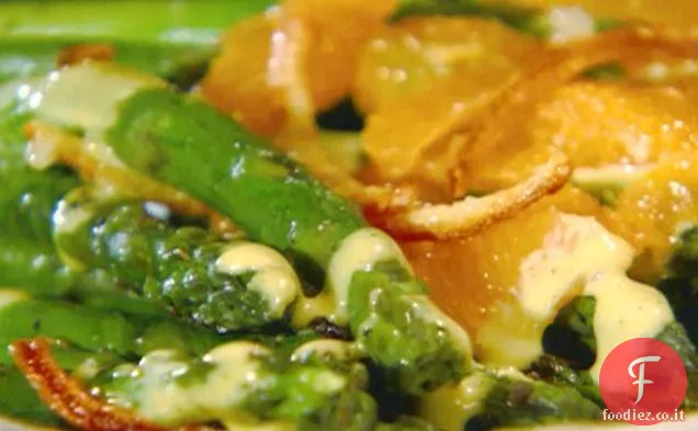 Asparagi alla griglia con Maionese al mandarino