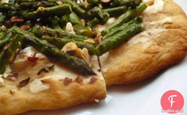 Asparagi, Formaggio di Capra e Pizza all'arancia