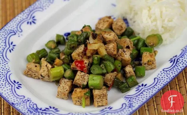Tofu Asparagi Stir Fry Ricetta