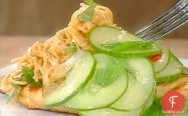 Petto di pollo alla griglia con zenzero e soia