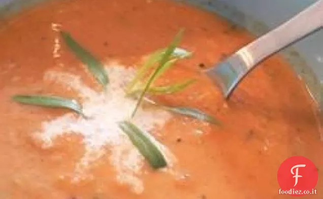 Zuppa estiva di zucchine
