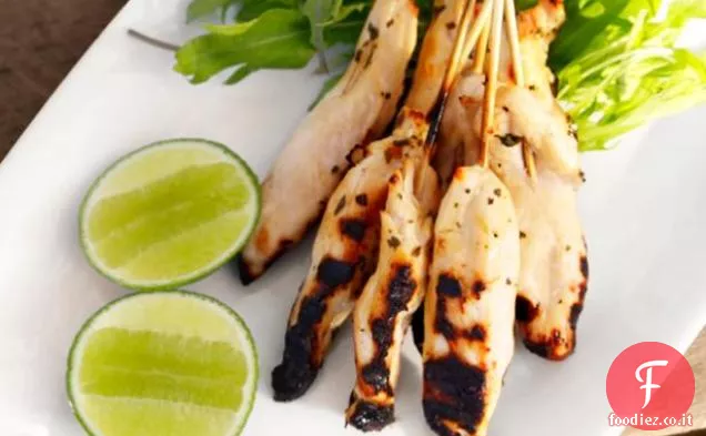 Spiedini di pollo Margarita