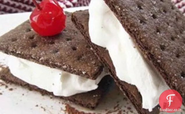 Frozen Chocolate Graham 'Gelato' Panini