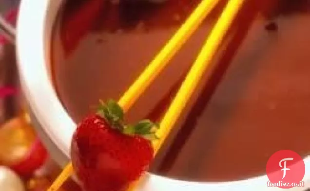 Fonduta di cioccolato al latte Fudgy