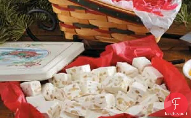 Torrone di mandorla gommoso