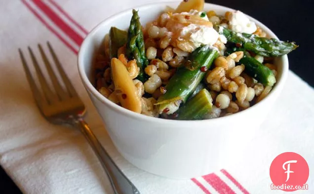 Meyer Insalata di grano al limone con asparagi, mandorle e formaggio di capra