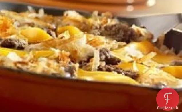 Facile Skillet Manzo e Hash Browns