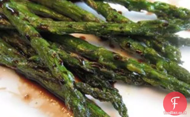 Asparagi Arrostiti all'Aceto Balsamico