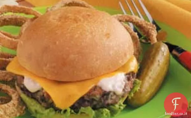 Hamburger di riso a fagioli neri