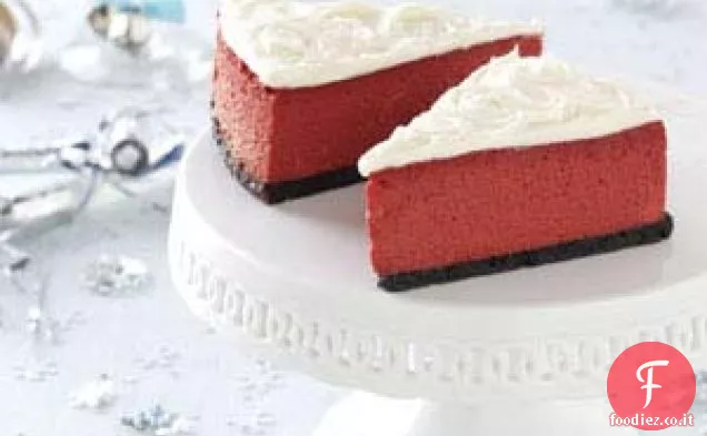 Cheesecake di velluto rosso