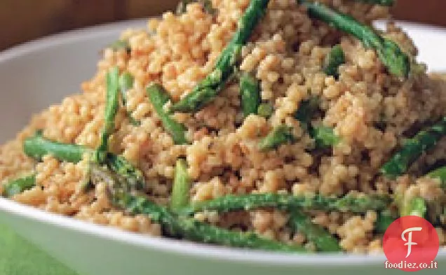 Fregula Con Asparagi E Gorgonzola