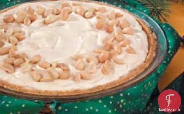 Torta di burro di arachidi con crema di formaggio