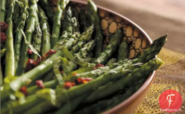 Asparagi e pomodori secchi