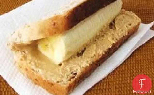 Hot dog al burro di arachidi