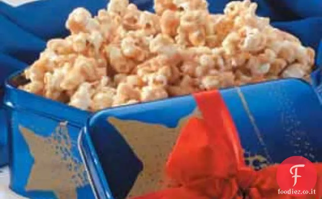 Popcorn al burro di arachidi