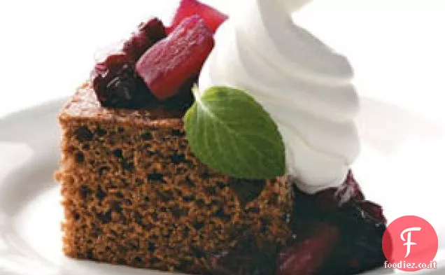 Pan di zenzero con composta