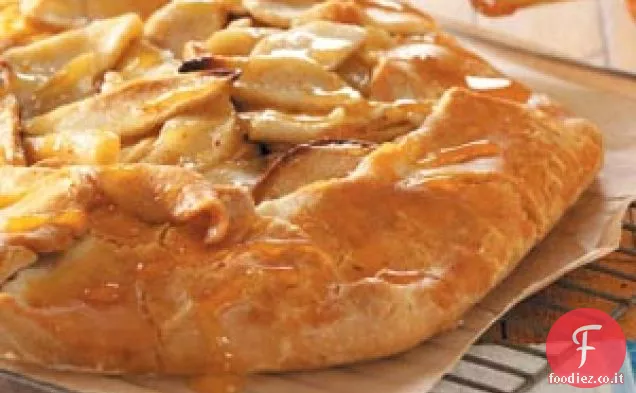 Rustico autunno frutta crostata