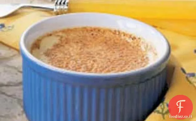 Tazze di crema alla vaniglia