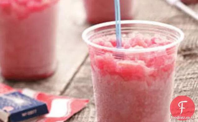 Rosso e blu Berry Limonata granita