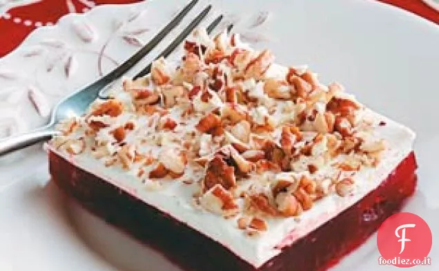 Insalata di gelatina di mirtilli rossi