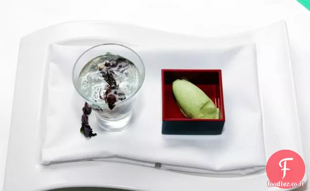 Gelato agli asparagi