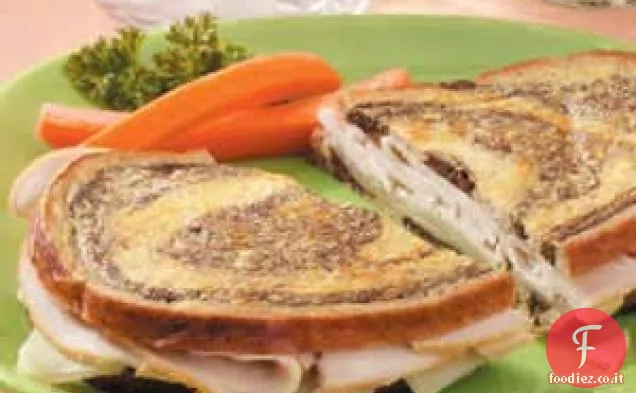 Panini di pollo alla griglia