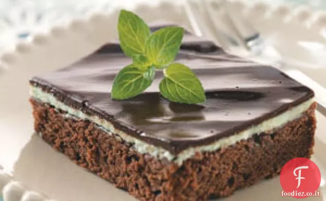 Makeover Menta Strato Brownies