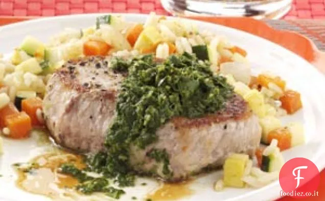 Braciole di Maiale con Chimichurri