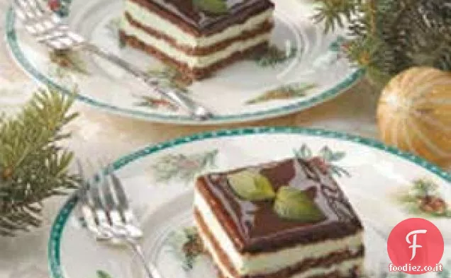 Cioccolato Menta Eclair Dessert