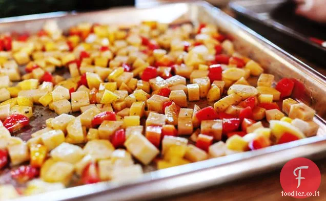 Caramella di verdure di radice arrostita