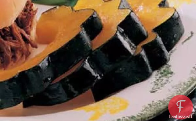 Fette di zucca di ghianda